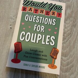FREE with purchase 😊 “Couples Would you Rather” book